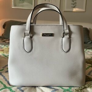 Kate Spade Laurel Way Evangelie Satchel/crossbody in Pumice NWOT